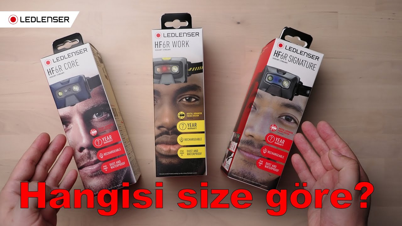Ledlenser HF6R Serisini Karşılaştırdık | En Doğru Tercih Hangisi?