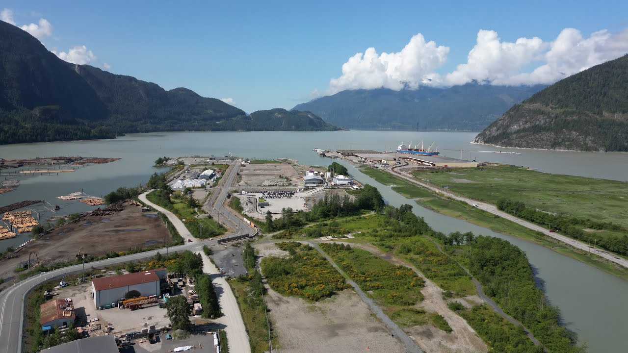 Drone video over the Oceanfront Development (June 2025)