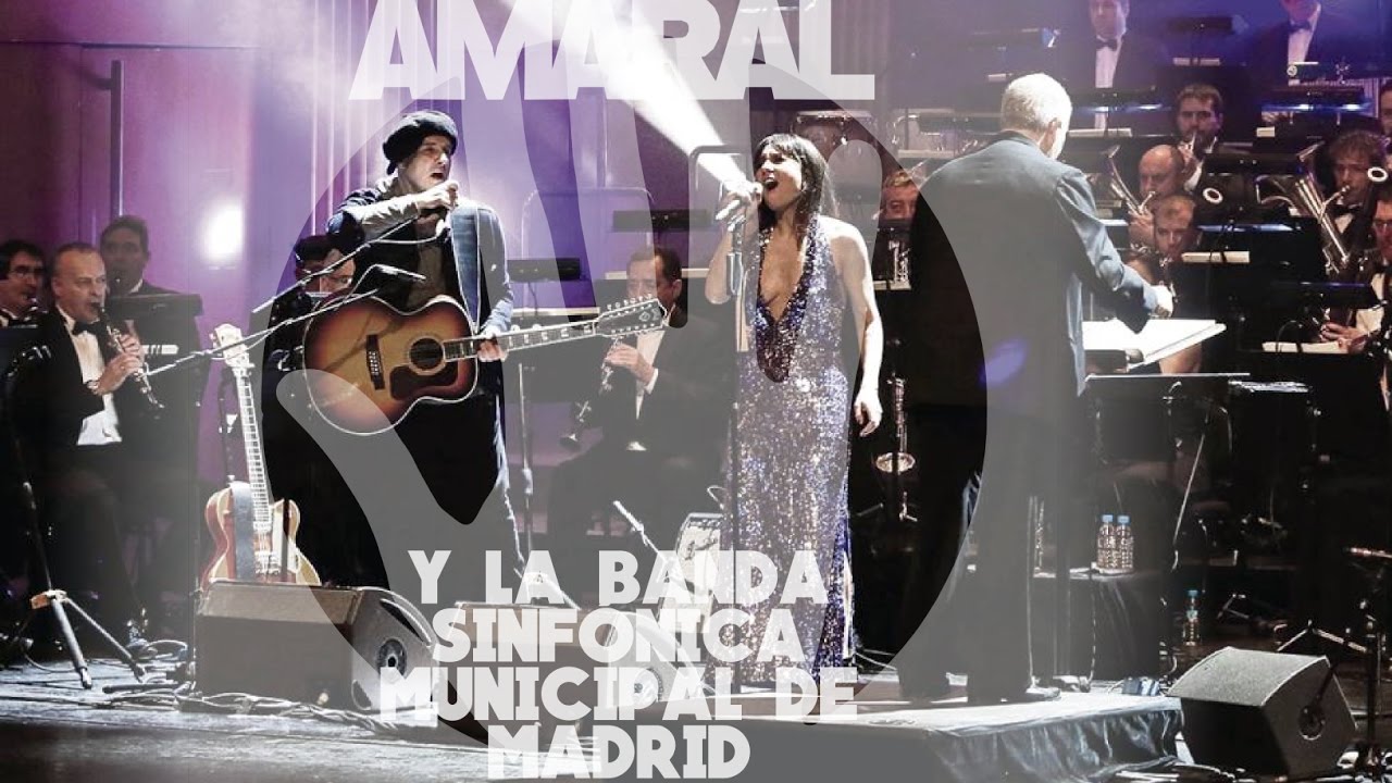Amaral y la Banda Sinfónica Municipal de Madrid - Teatro Real de Madrid
