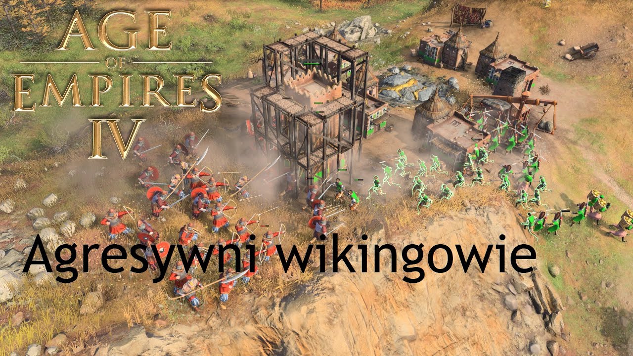Age of Empires IV rankedy - Agresywni wikingowie