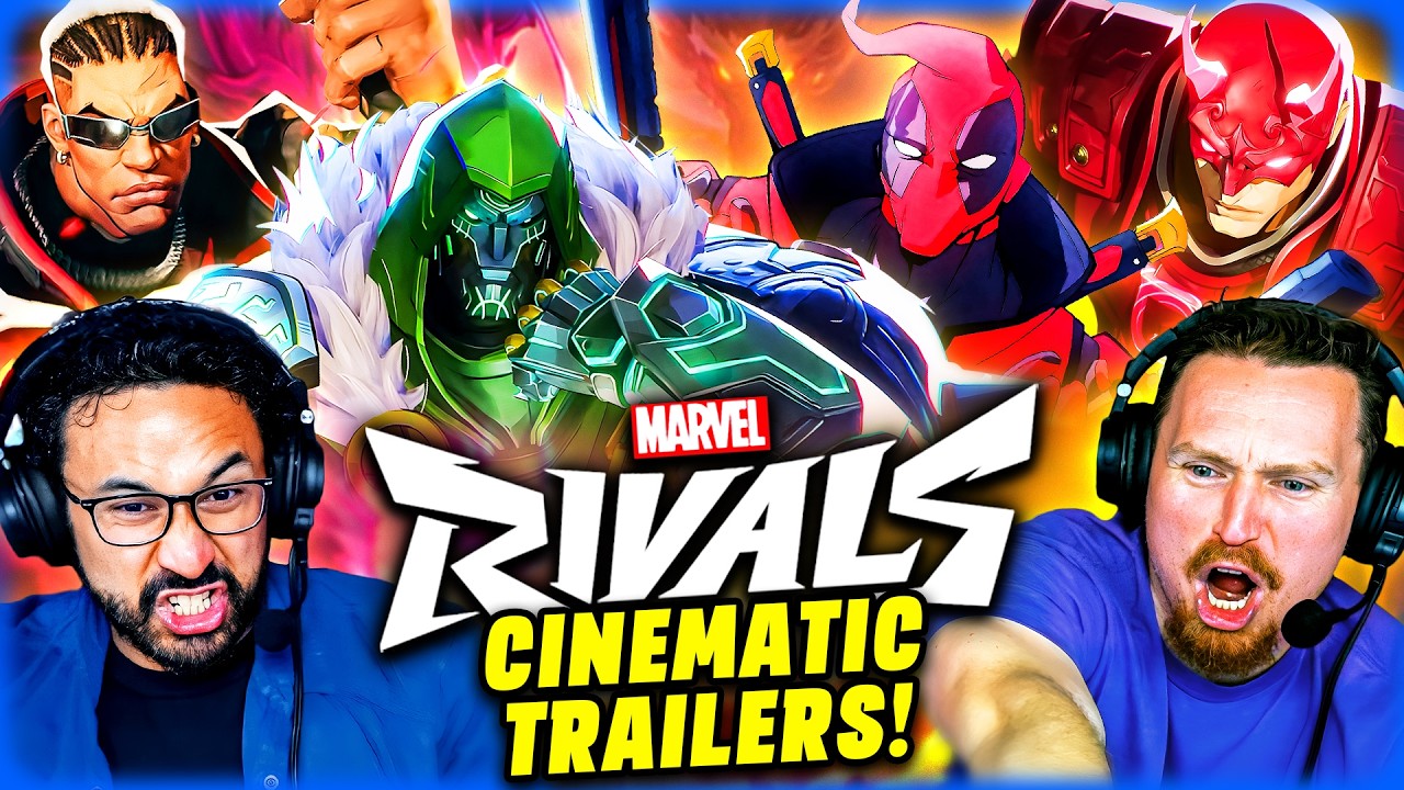 We Watched ALL Marvel Rivals Cinematic Trailers - REACTION!!
