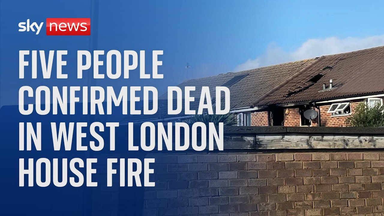 Emergency services news conference after five people killed in west London house fire