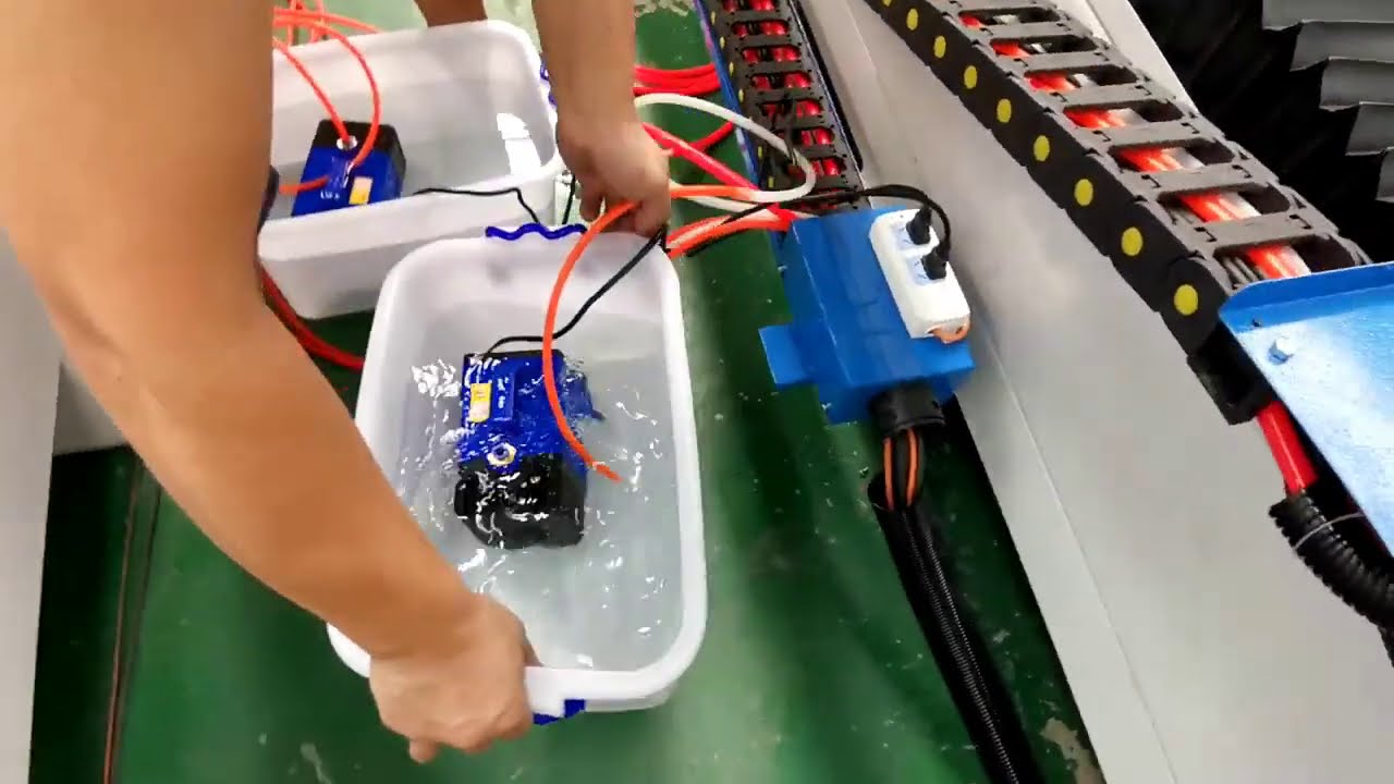 How to installation water pump of stone cnc router?