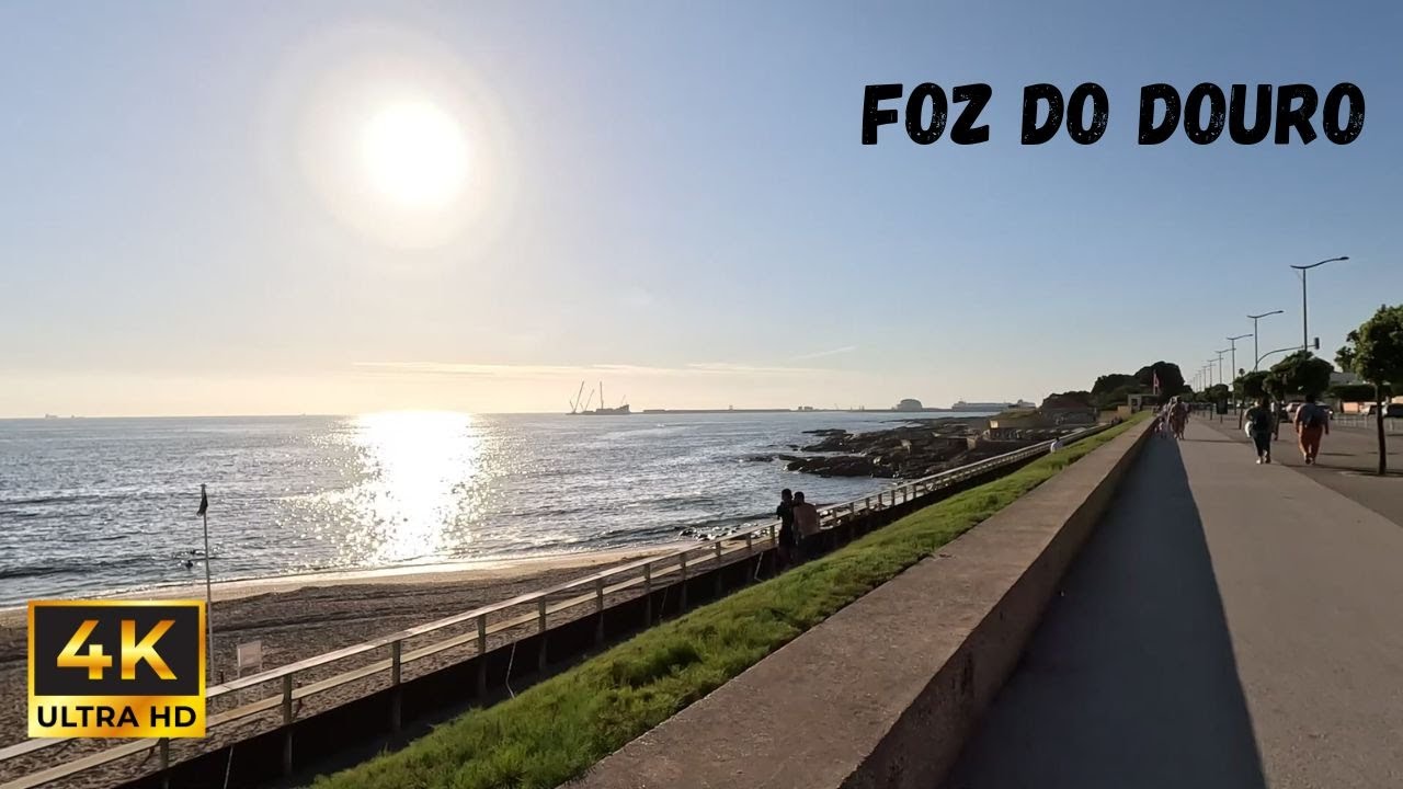 Relaxing Walk by the Sea in Porto 🇵🇹 | Beautiful Summer Vibes