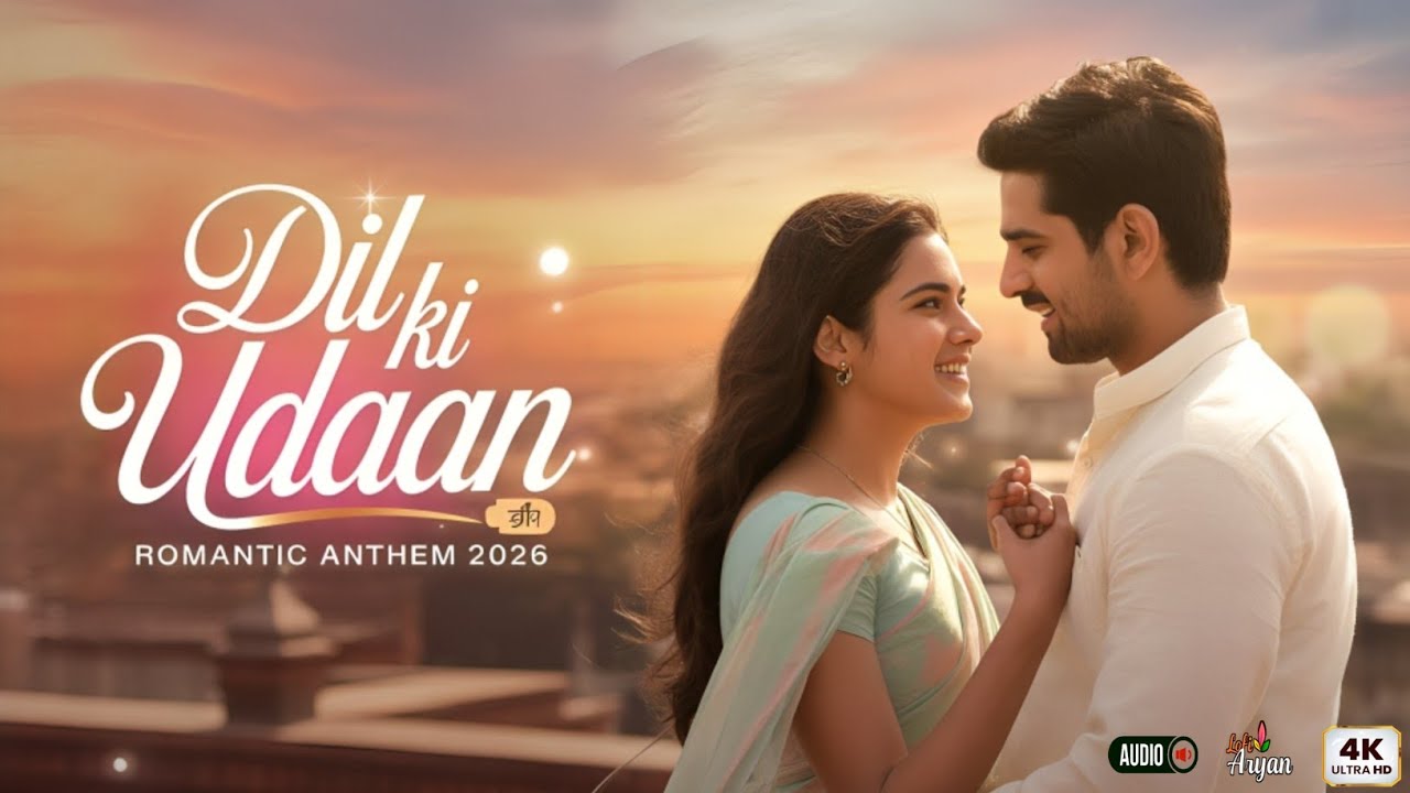 Dil Ki Udaan 💖 | Romantic Bollywood Song 2026 | Energetic Love Anthem | PresentbBy - Arijit Sing 