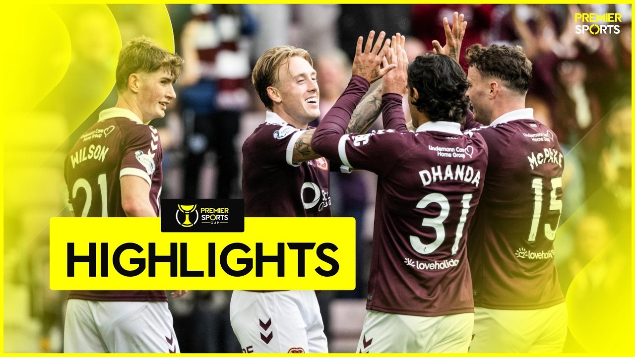 HIGHLIGHTS | Hearts 6-2 Inverness | Late goal blitz secures progression for ruthless Jambos