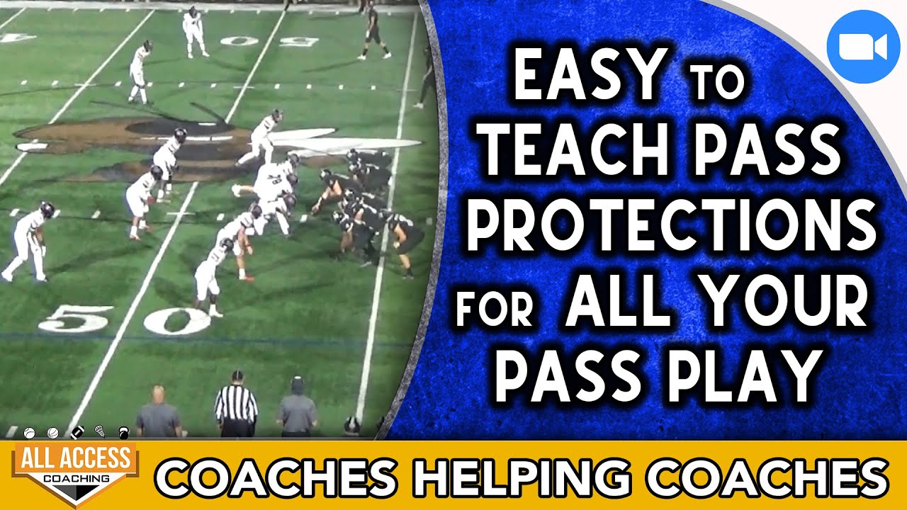 Easy to Teach Pass Protection for All Your Pass Plays
