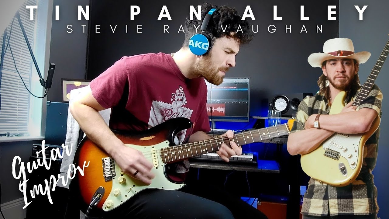 Tin Pan Alley - Stevie Ray Vaughan (Guitar Improv)