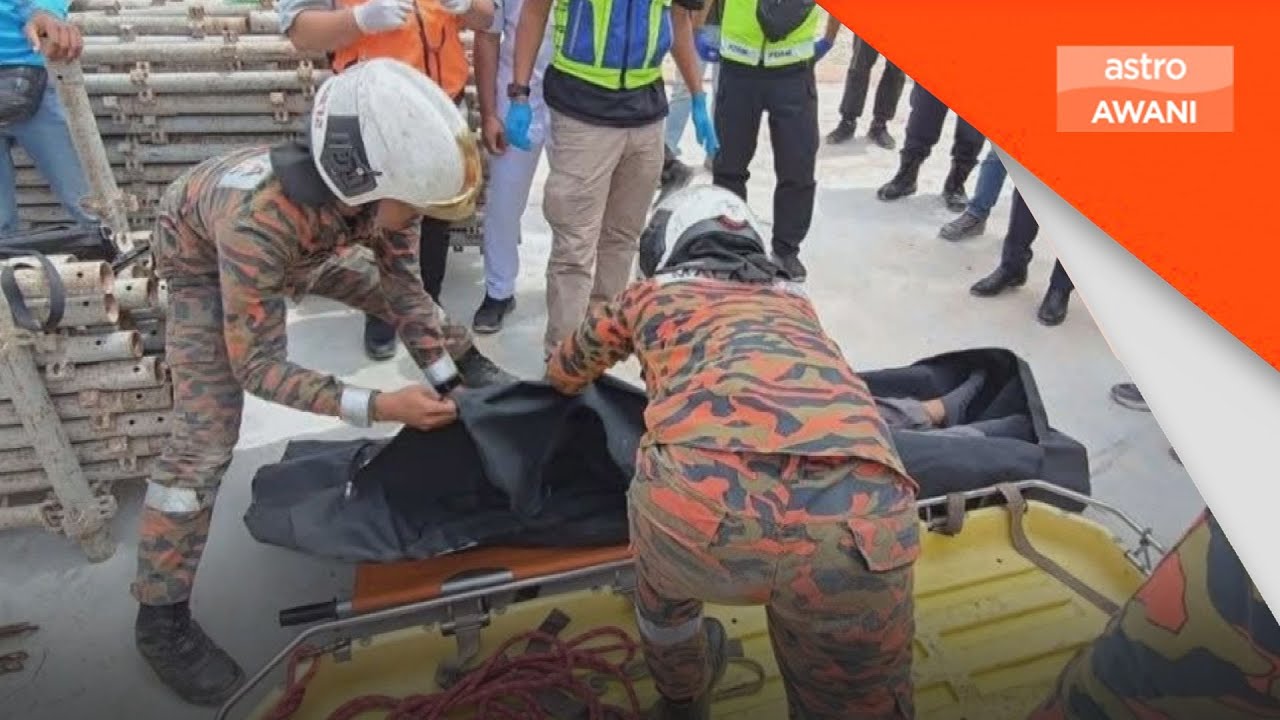 Operator kren meninggal dunia di atas menara setinggi 45 meter di Johor Bahru