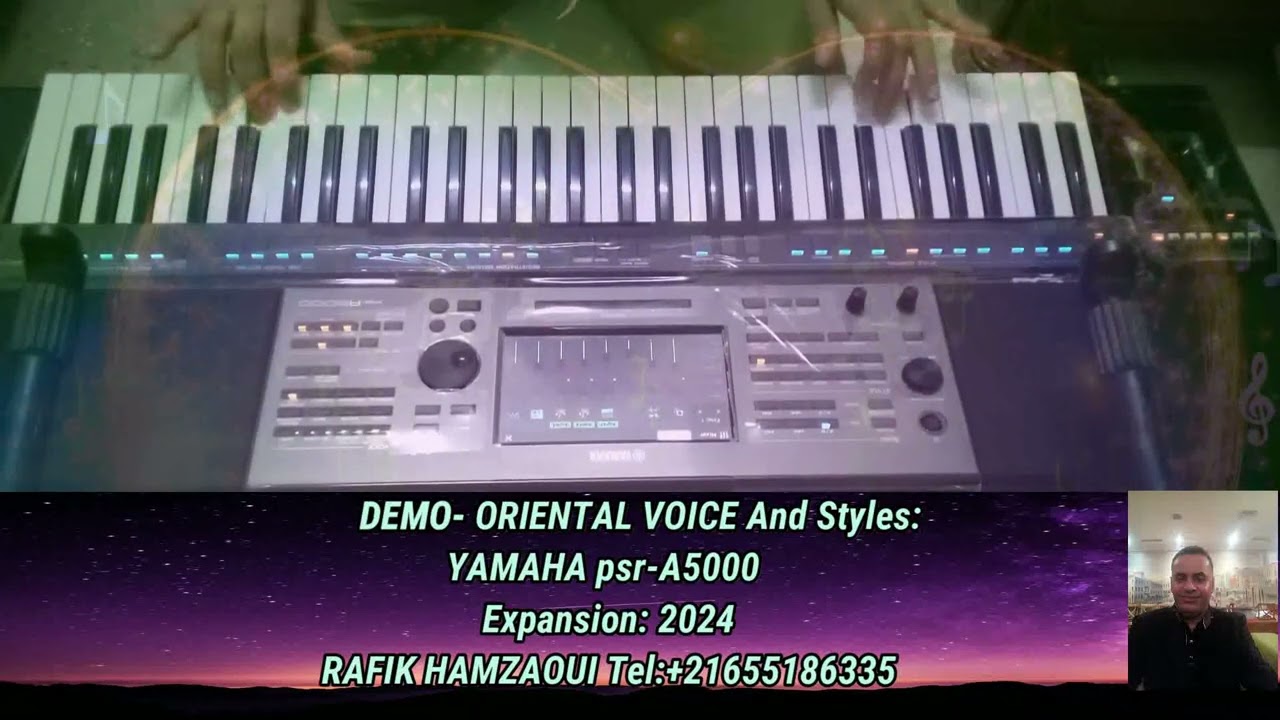 YAMAHA-PSR-A 5000-DEMO- INTRO-A+B VOICE(farfisa)   أي دمعت حزن لا:موسيقى كلها. في إيقاع واحد