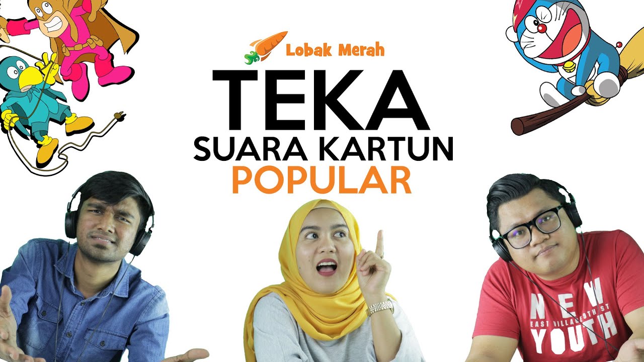Lobak Merah Teka Suara Kartun Popular