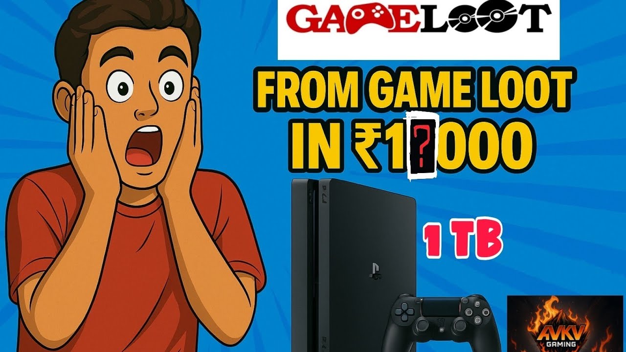 Ps 4 finally bought from game loot, प्ले स्टेशन 4 गेम लूट से ।