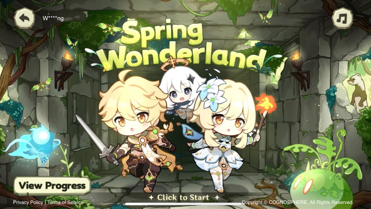 Genshin Impact: Spring Wonderland Festival 2023