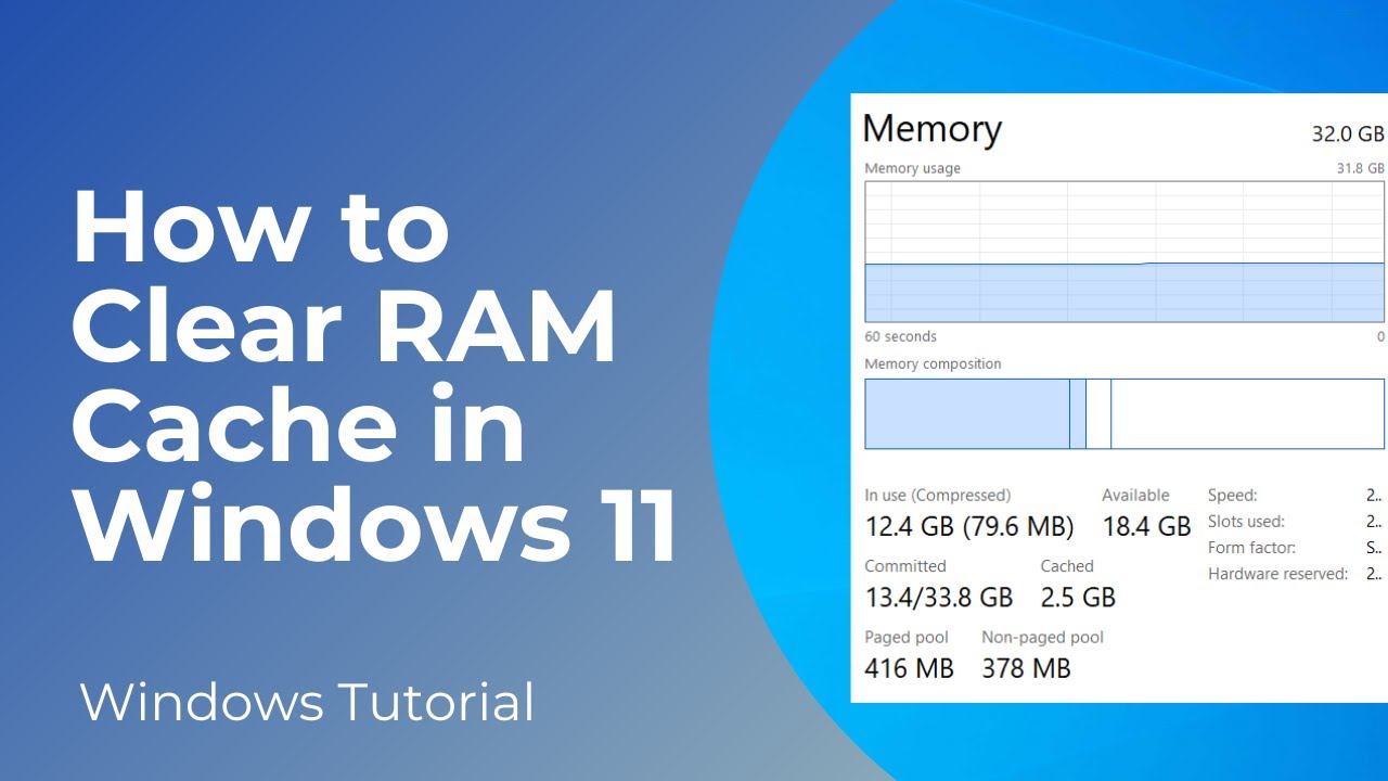 Как очистить кэш оперативной памяти в Windows 11