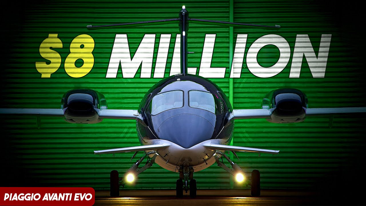 Meet the $8M Flying Ferrari | Piaggio Avanti EVO Tour