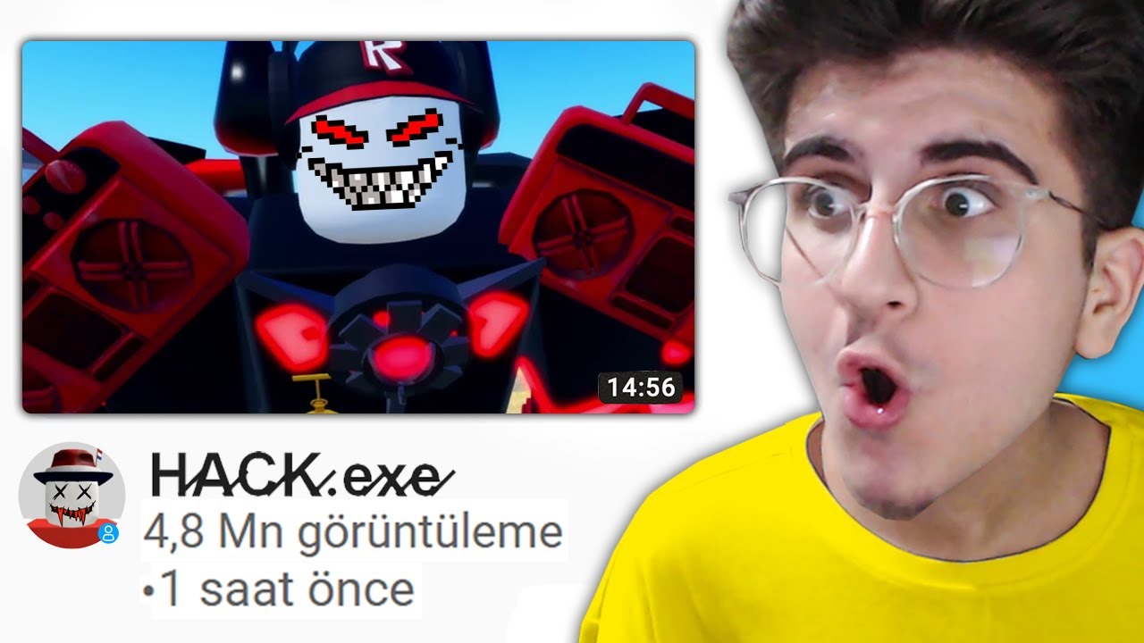 ROBLOX HACKERIN GİZLİ VİDEO KAYDINI BULDUM 😰 Roblox Noob Experiment