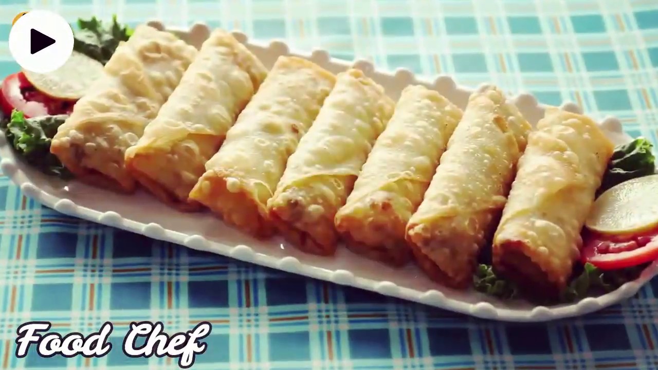 Chicken Spring Rolls Recipe By Food Chef (Ramzan Special)