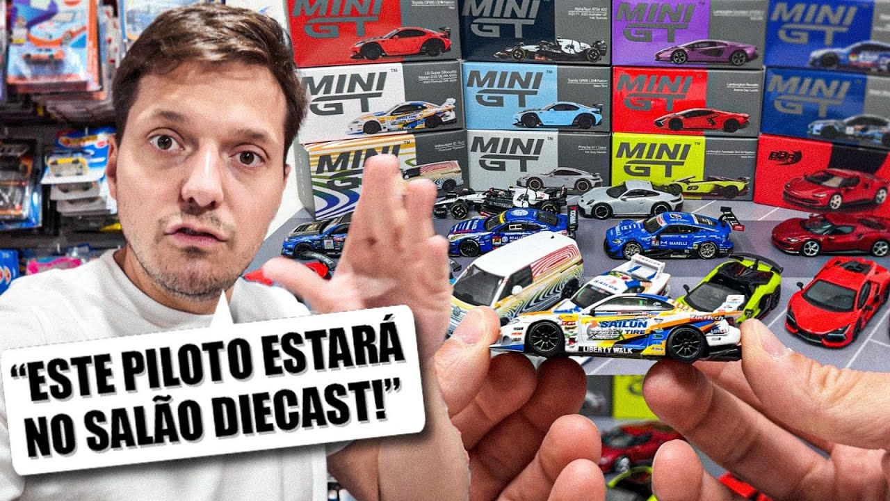 RECEBI UMA MEGA CAIXA LOTADA DE MINI GT NOVOS