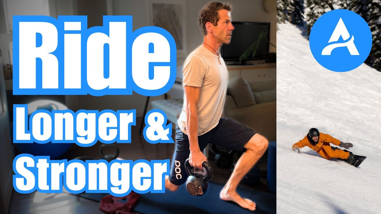 Pre Season Snowboarding Workout, Part #2