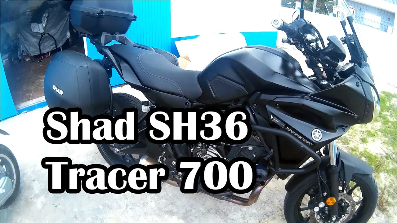 Instalar Malas laterais shad SH 36 MT-07 Tracer 700