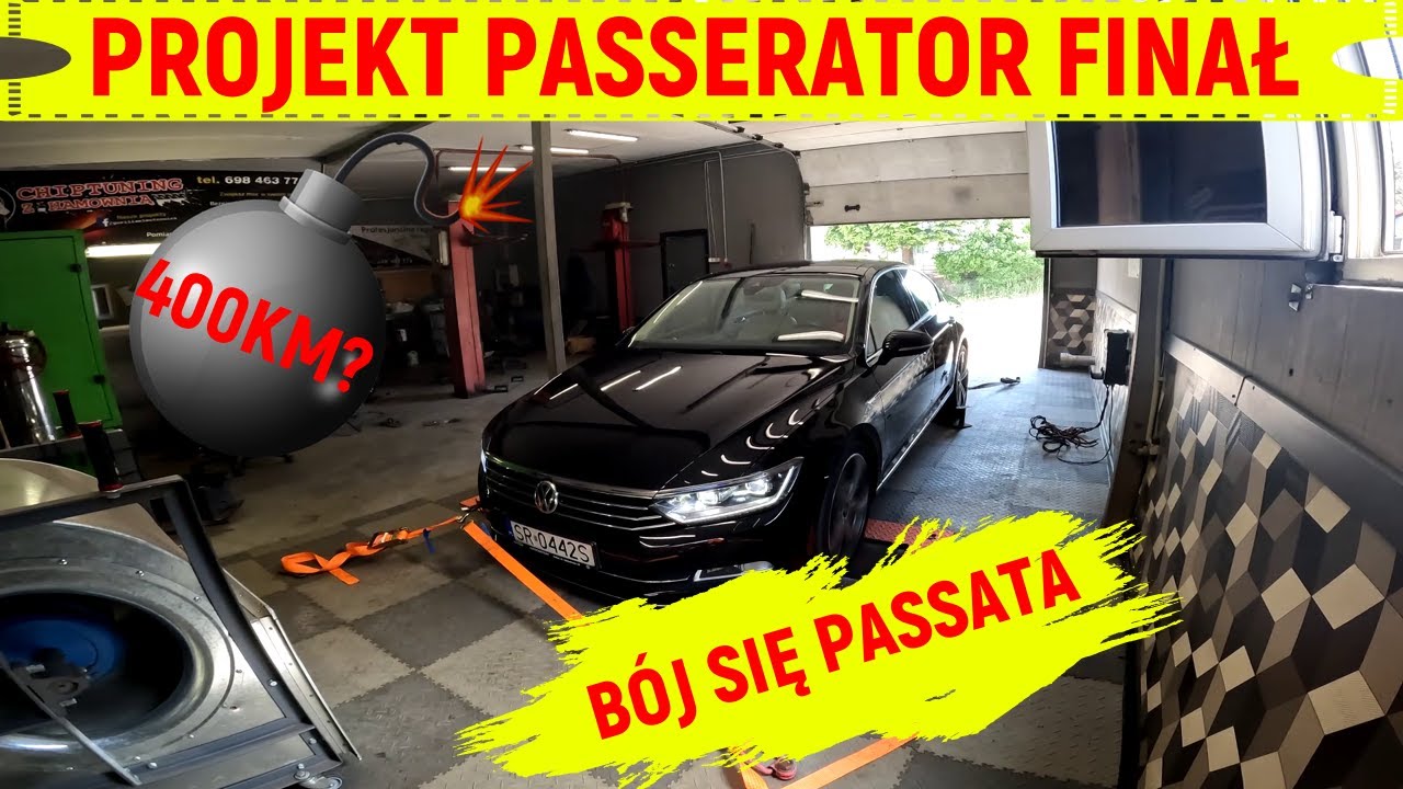 VW Passat B8 2.0 TSI 280KM - strojenie LUNCH CONTROL etc // PASSERATOR część 2