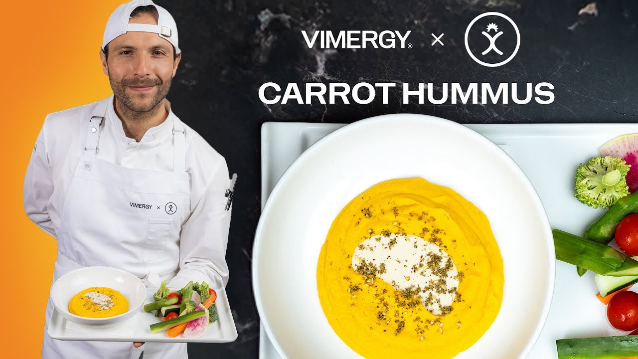 VIMERGY x Christopher's Kitchen - Carrot Hummus
