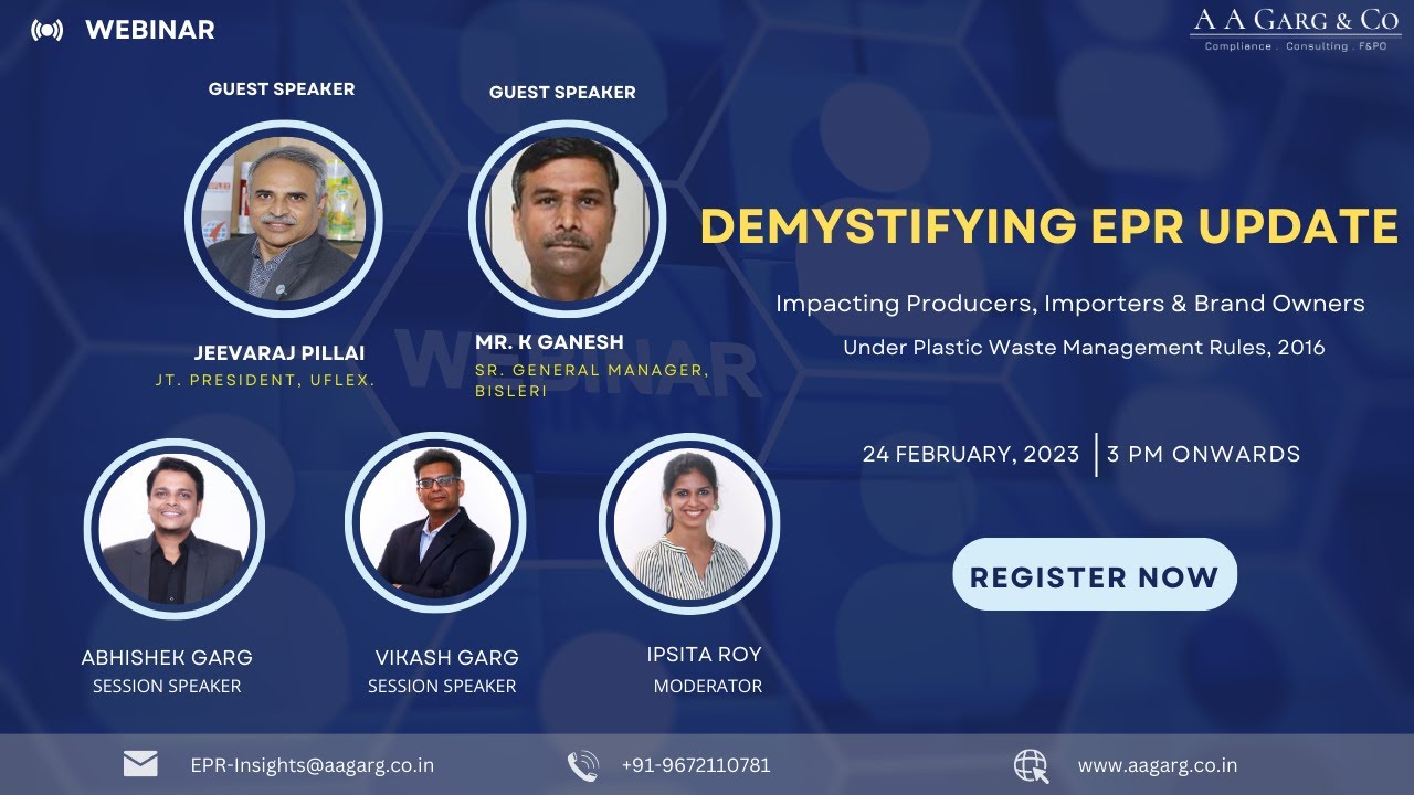 Demystifying EPR Updates | Plastic Waste Management Rules, 2016