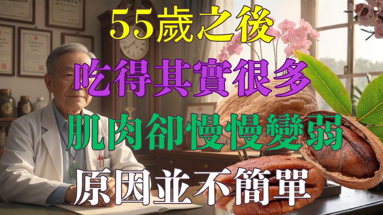 55歲後為什麼肌肉越來越弱？不只是蛋白質攝取，優質脂肪也可能影響