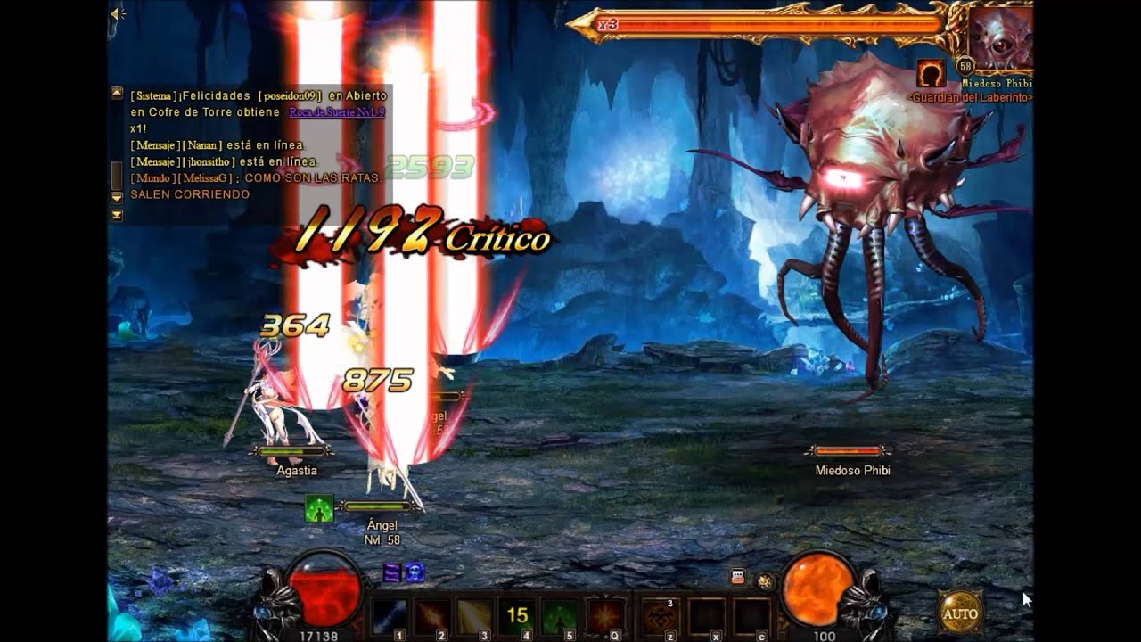 Legend Online Laberinto 100 - Mago - Angels