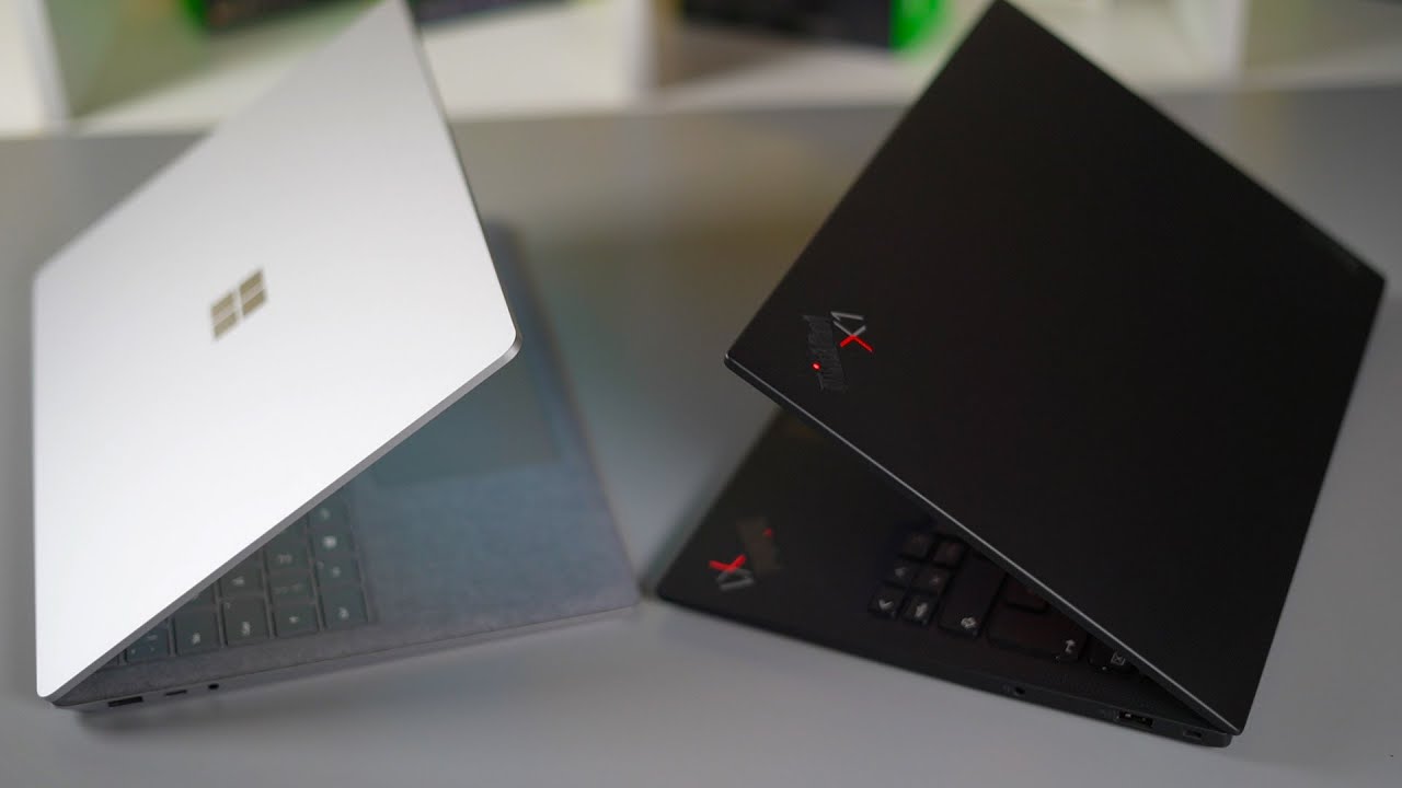 X1 Carbon Gen 9 против Surface Laptop 4 — какой ультрабук лучше для работы?
