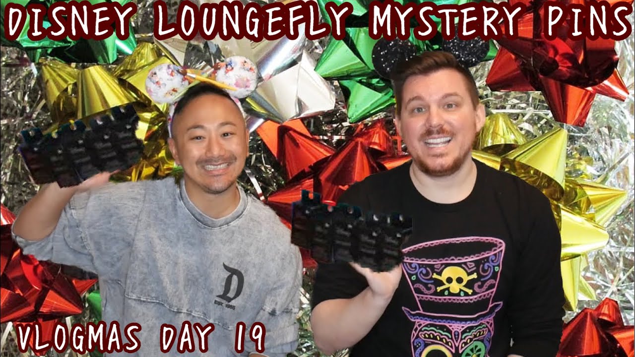 Disney Loungefly Pixar Bows Mystery Pin Unboxing | Vlogmas Day 19