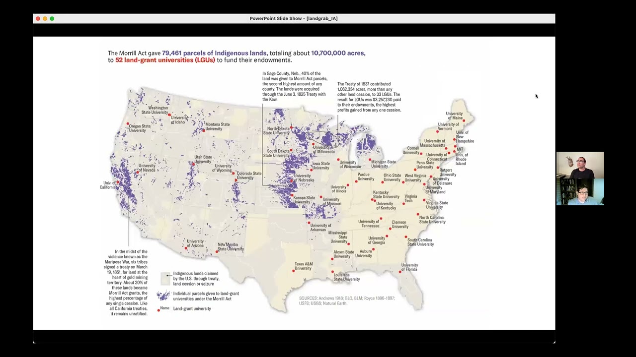 ISCORE 2022: Land-Grab Universities: How Indigenous Lands Funded U.S. Land-Grant Institutions