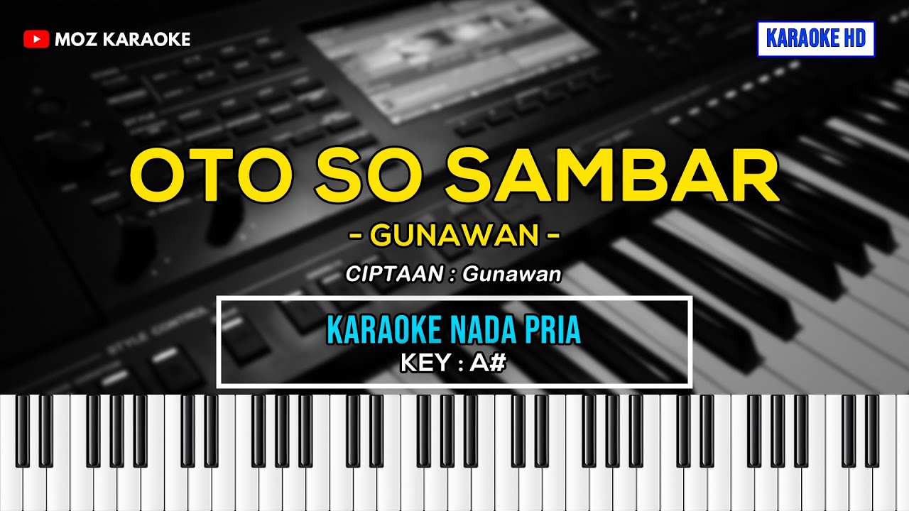 OTO SO SAMBAR - NADA PRIA | KARAOKE POP MANADO | KARAOKE HD | MOZ KARAOKE
