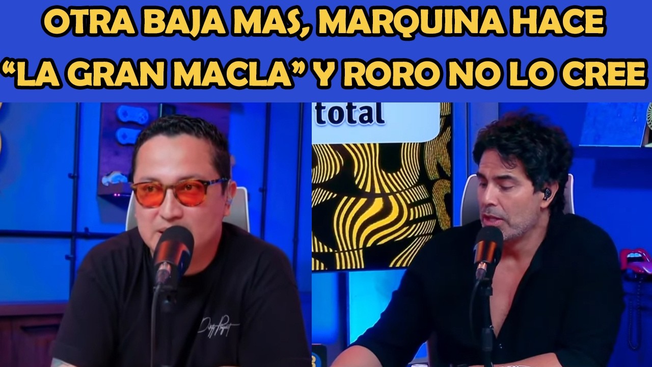 MARQUINA DEJA EL PROGRAMA Y CARLOS DESESPERADO CUENTA SU VERDAD | LA RORO NETWORK OUKE