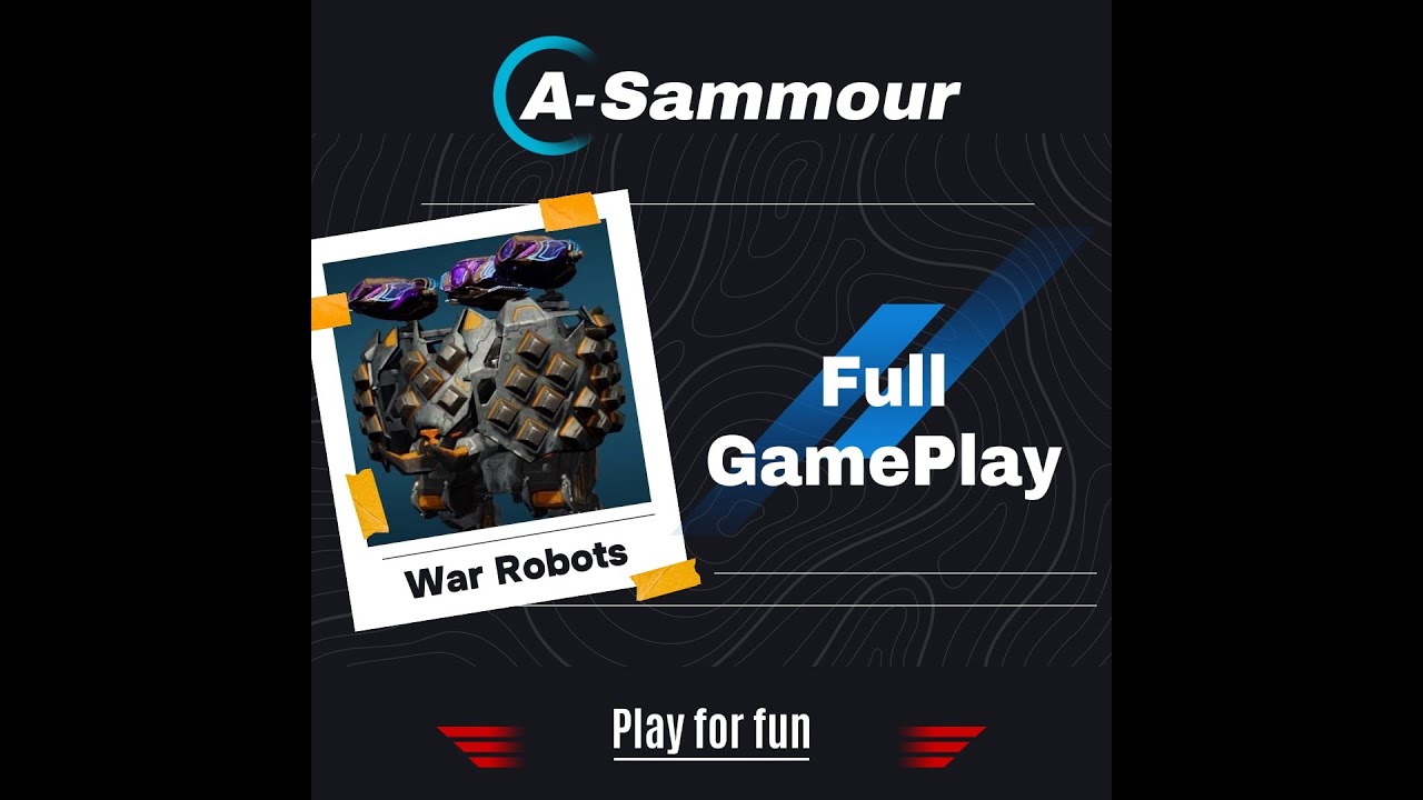 [WR] War Robots PC - Steam - Gameplay #501 Extermination stage (3)