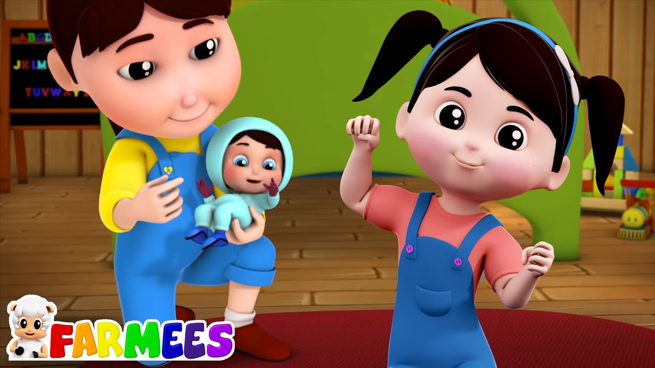 Hush Little Baby Rimas infantis + Mais Diversão Educativa em Português