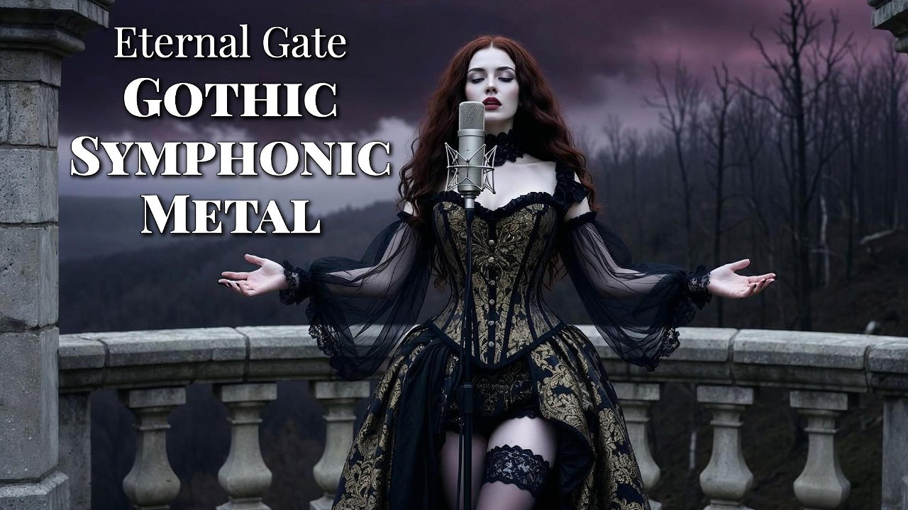 Eternal Gate | Violin Gothic Symphonic Metal (Lyrics) | Official Music Video