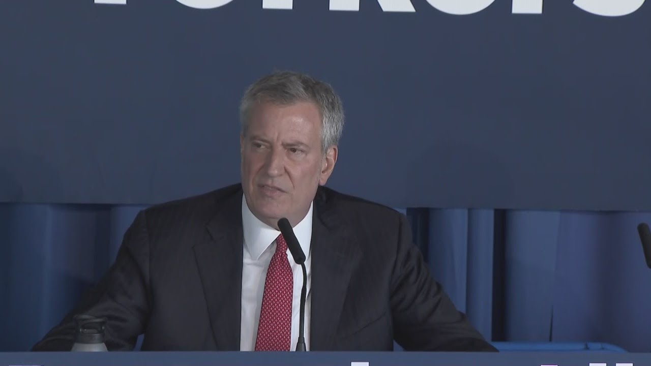 Mayor Bill de Blasio Speaks Out About Midterm Elections