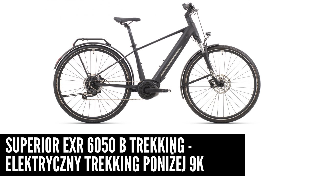 Superior EXR 6050 B Touring - co oferuje elektryczny trekking Superiora za mniej niż 9k