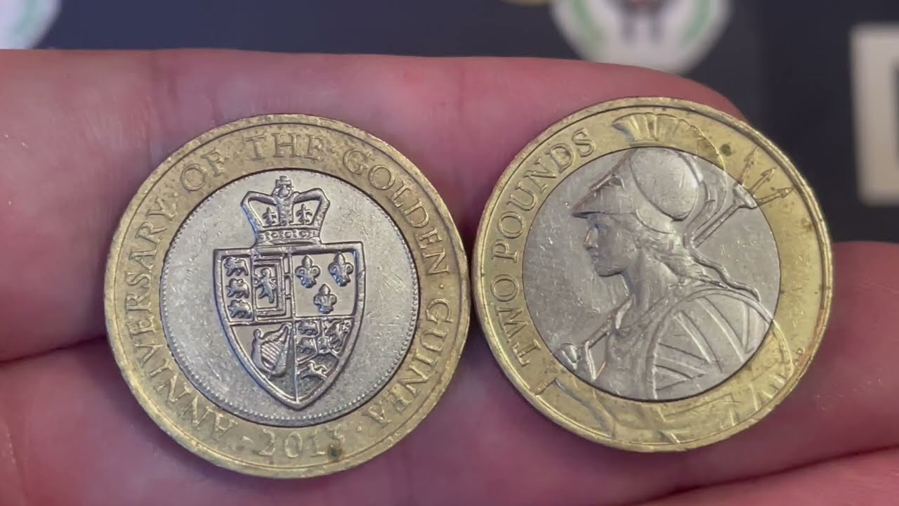 &pound;2 COIN KNOCKOUTS #11 - Golden Guinea &pound;2 vs Britannia &pound;2 Coin
