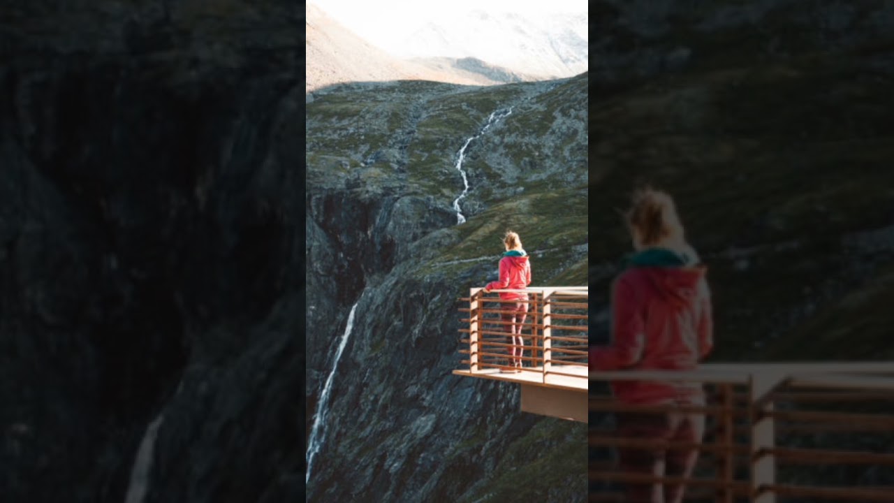 the troll wall in Norway