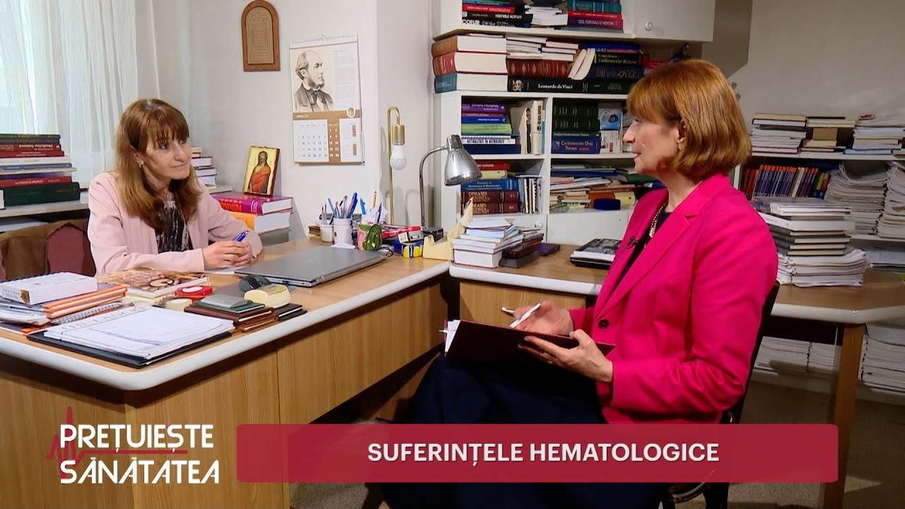 Suferințele hematologice #pretuiestesanatatea (21 04 2023)