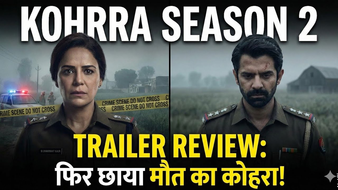 Kohrra Season 2 Trailer Review: फिर छाया मौत का कोहरा! 😱 | Barun Sobti, Mona Singh
