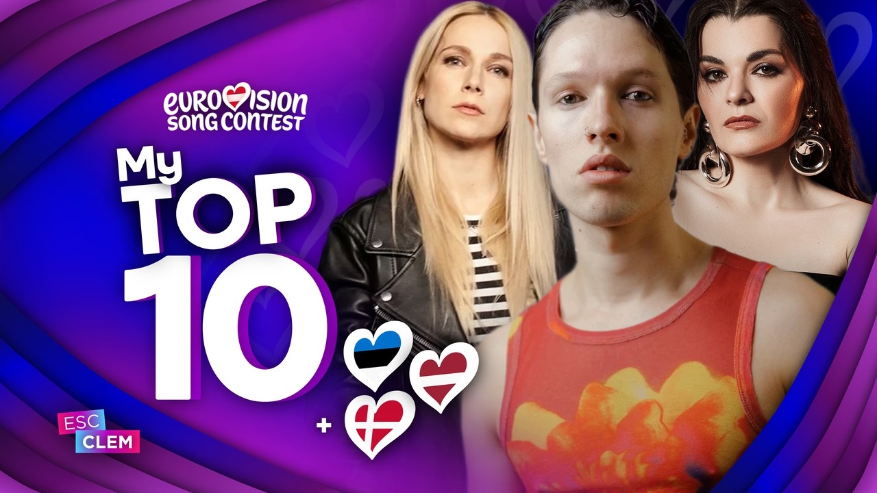🇦🇹 Eurovision 2026 | Top 10 (NEW: 🇪🇪🇩🇰🇱🇻)