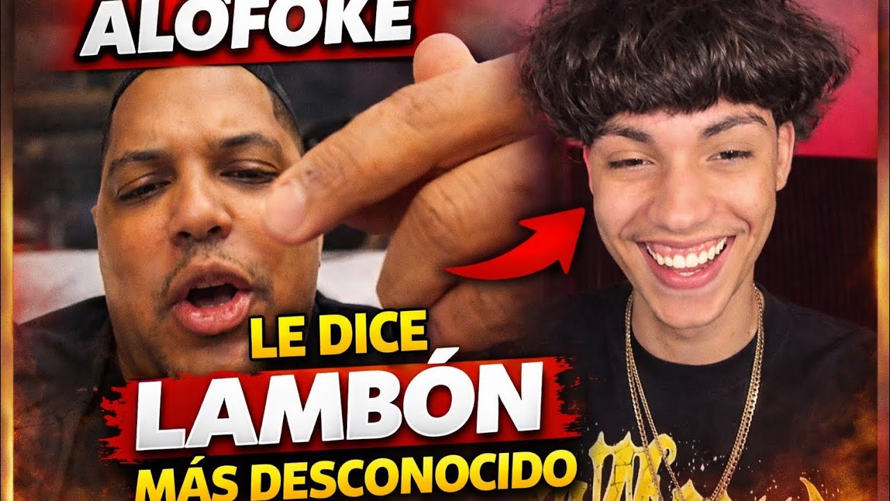 Alofoke le dice lambon aún desconocido en TIkTOk