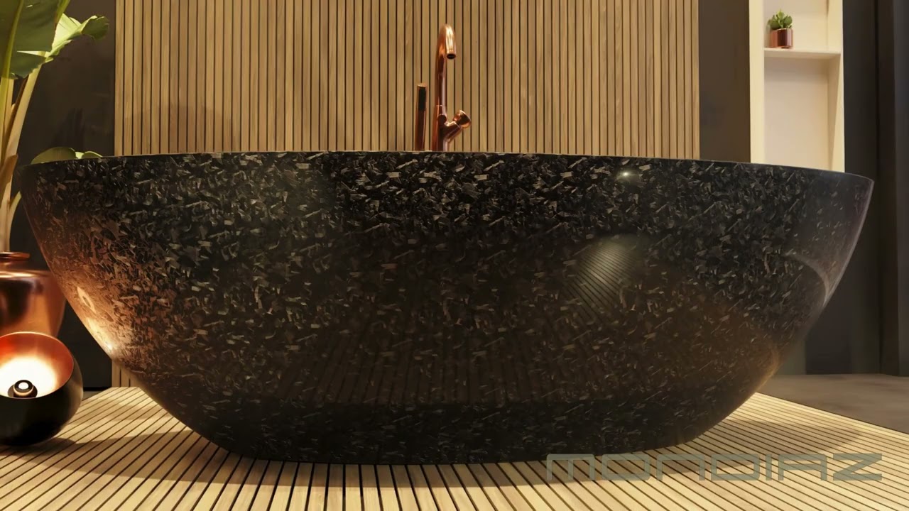 FLOAT Carbon Fibre Badewanne &ndash; Freistehend, Exklusiv & Einzigartig