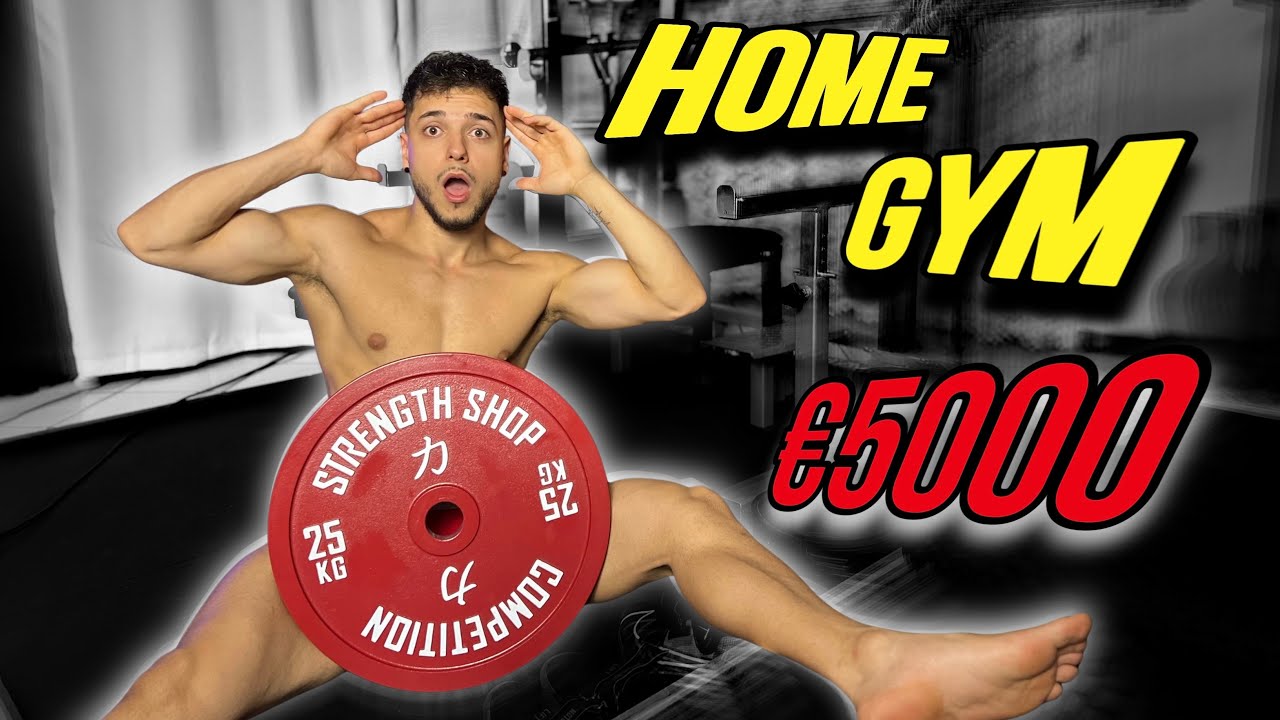 HOME GYM PERFETTA PER POWERLIFTING: IL MIO SOGNO REALIZZATO! #powerlifting #atleta #domingo
