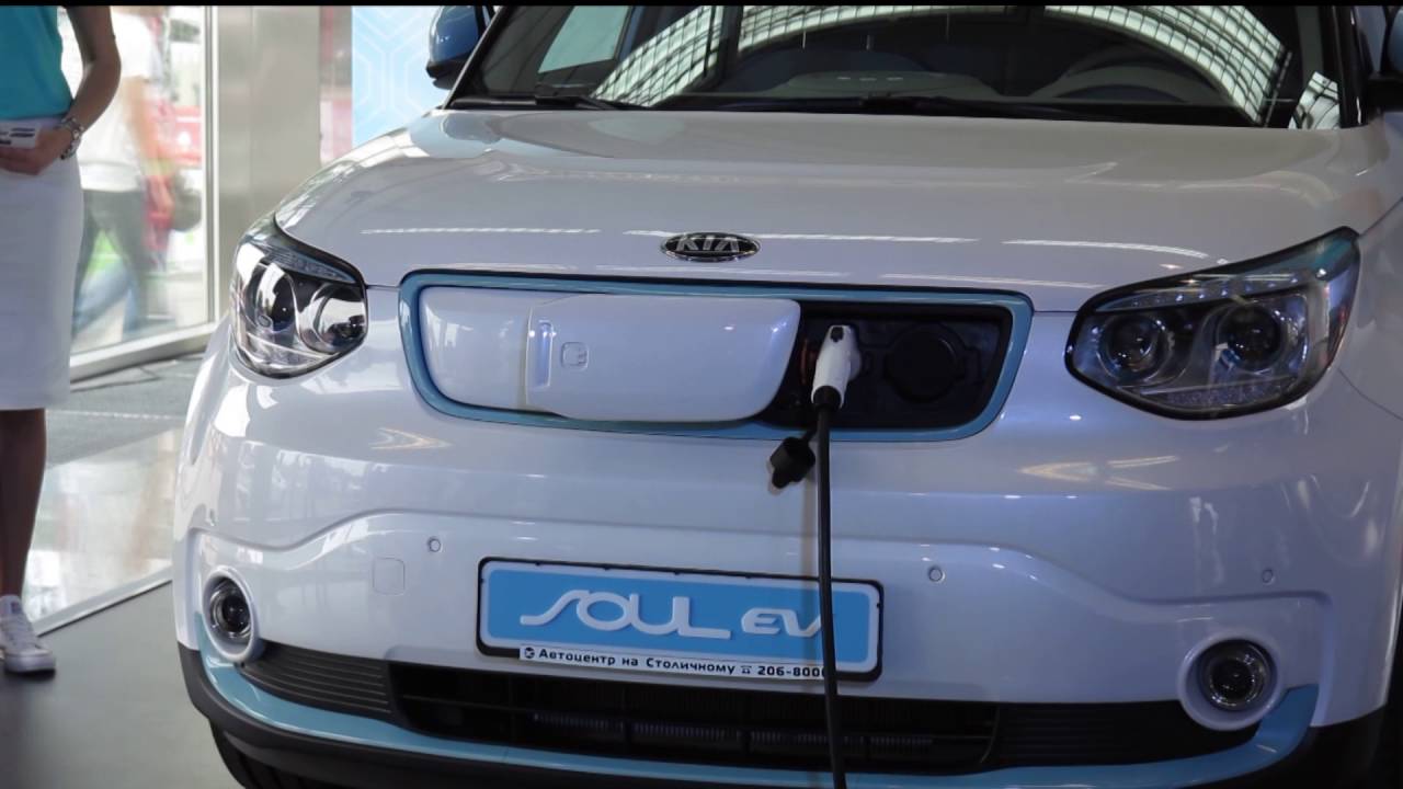 Электромобиль Kia Soul EV показали в Украине