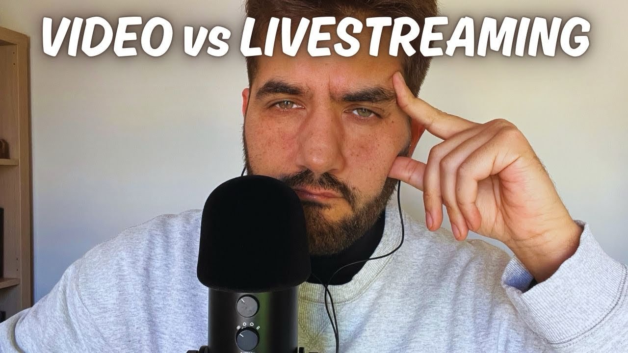 VIDEO vs LIVESTREAMING: 7 cose che devi assolutamente sapere | Whispering ASMR
