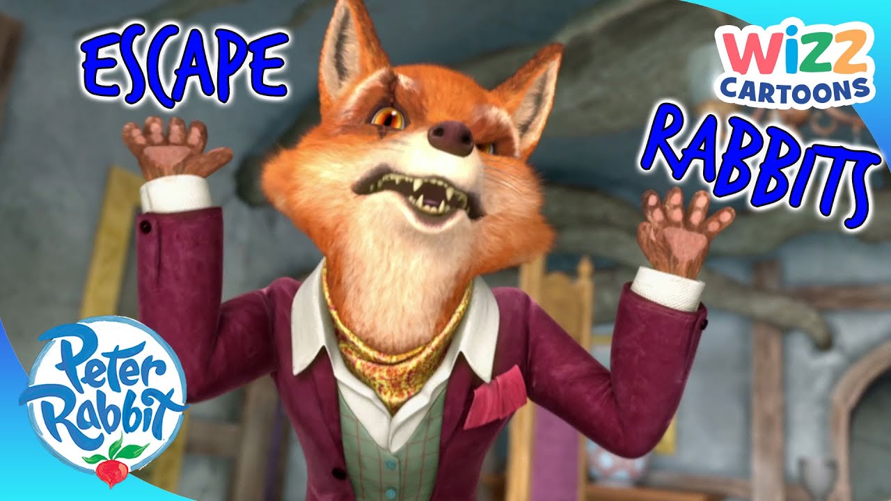 @OfficialPeterRabbit - Escaping Mr. Tod, the Scary Fox! 🦊😱🐇 | @WizzCartoons​